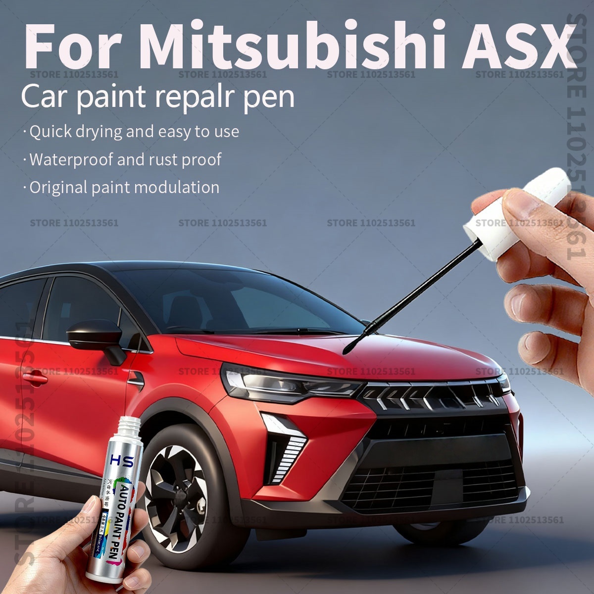 Car Scratch Remover Pen - For Mitsubishi ASX Car Paint Repair