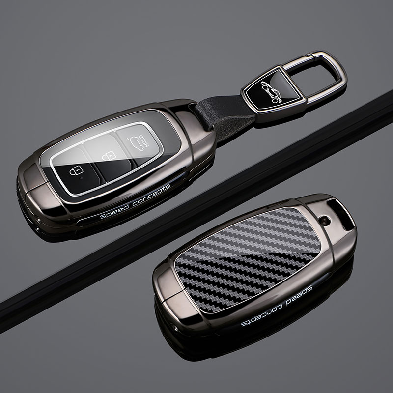Car Key Signal Blocker - Metal Carbon Fiber Car Key Fob