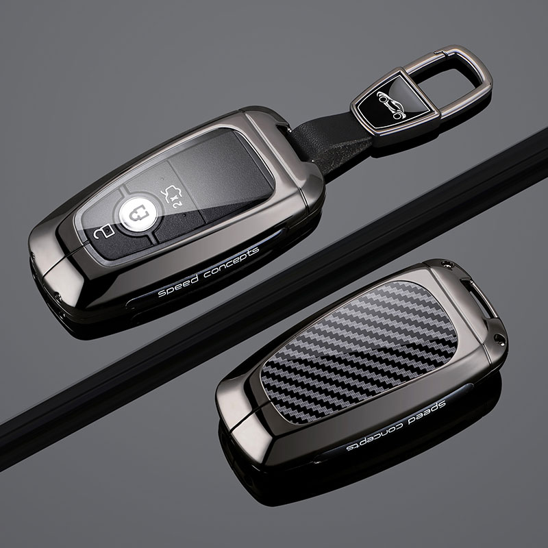 Car Key Signal Blocker - Zinc Alloy Carbon Fiber Car Key
