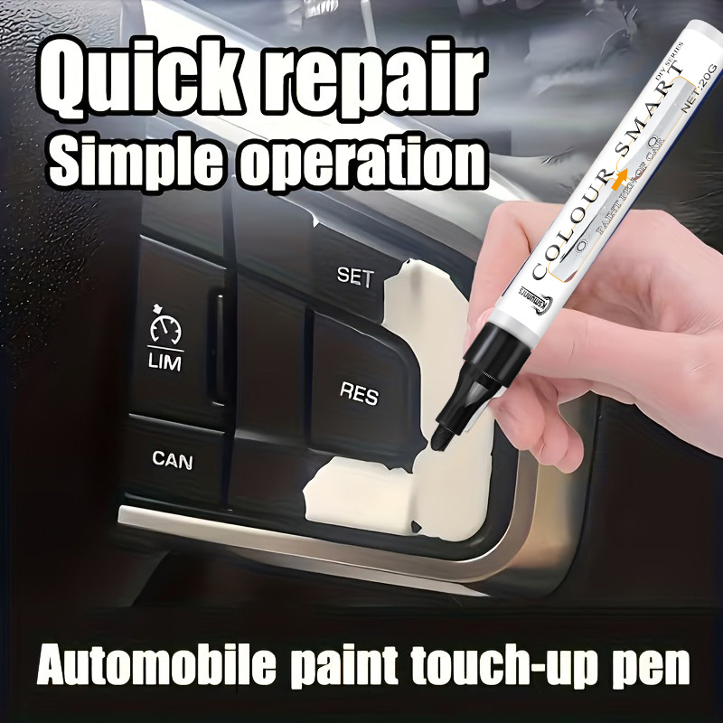 Car Scratch Remover Pen - Car Button Touch-Up Pen - Black