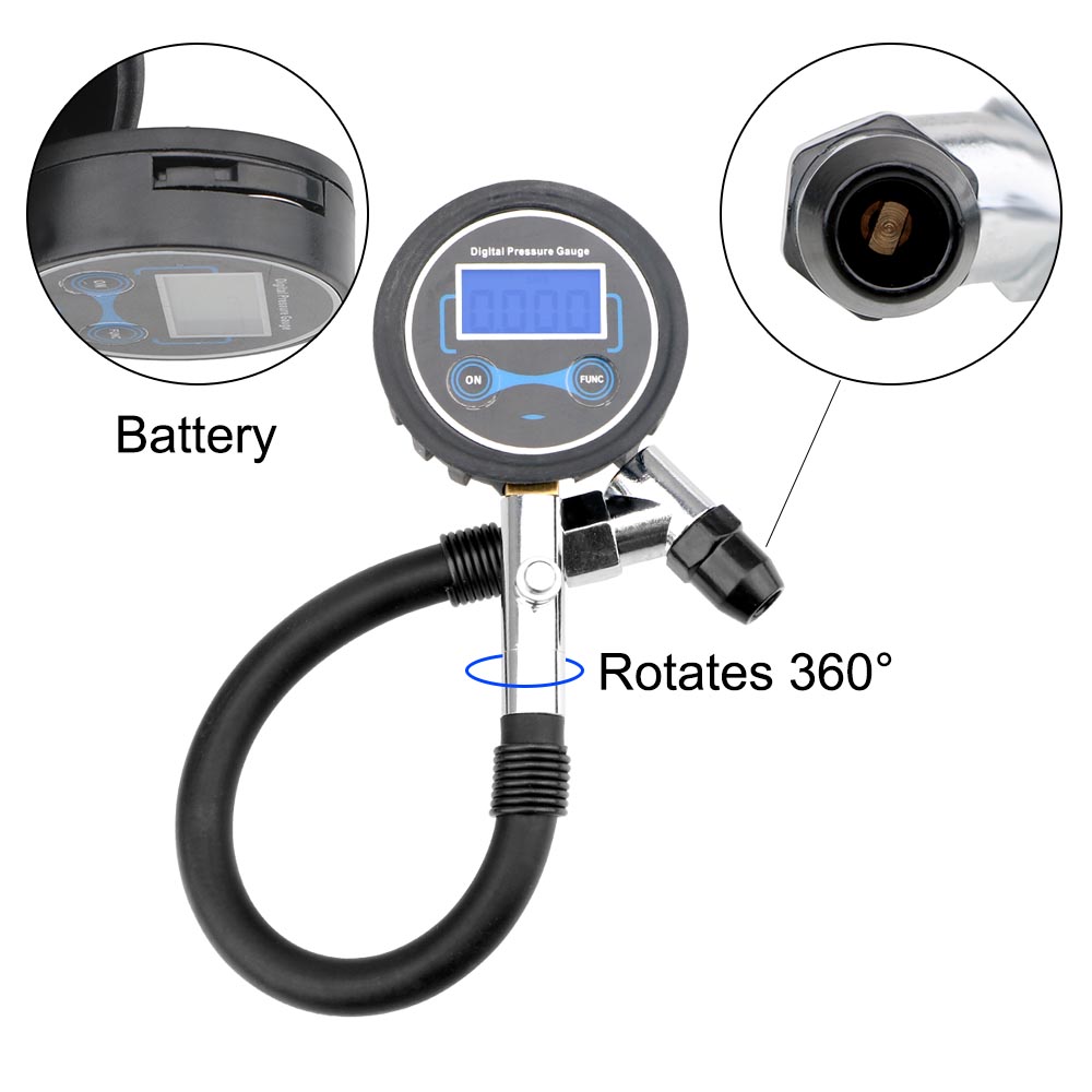 0-200Psi Tire Pressure Gauge M - đánh giá và giá Tire Pressure Monitor