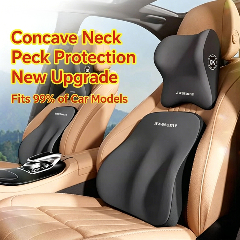 Car Neck Pillow & Lumbar Suppo - đánh giá và giá Car Seat Cushion Memory Foam