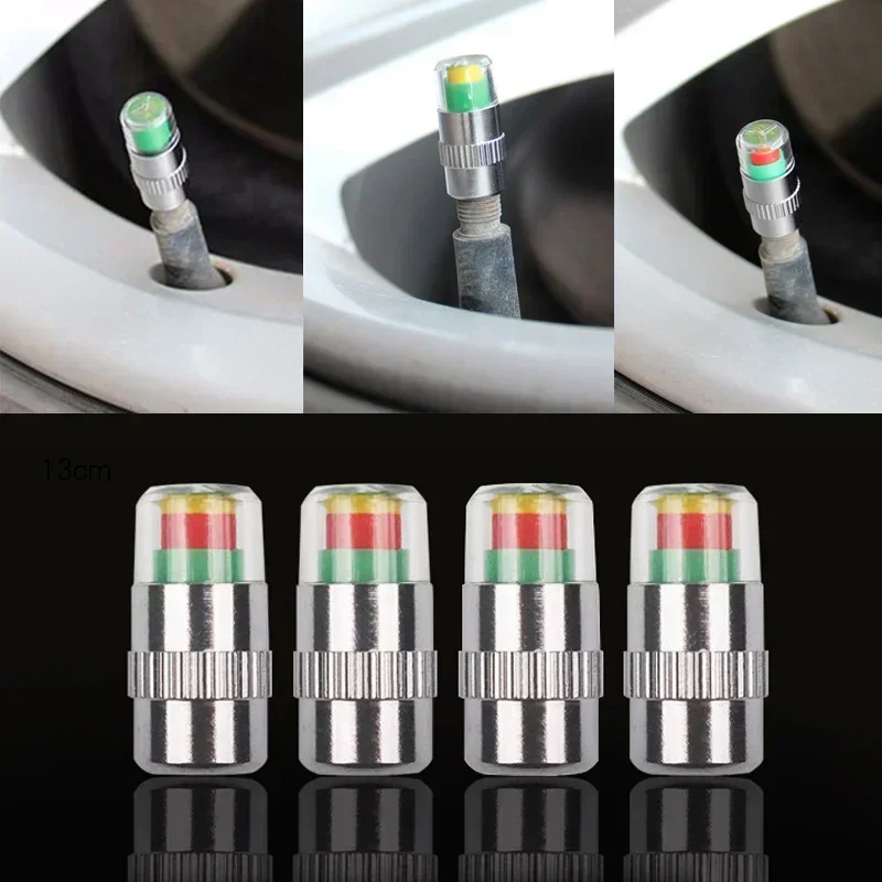 4/8PCS Car Tire Valve Caps wit - đánh giá và giá Tire Pressure Monitor