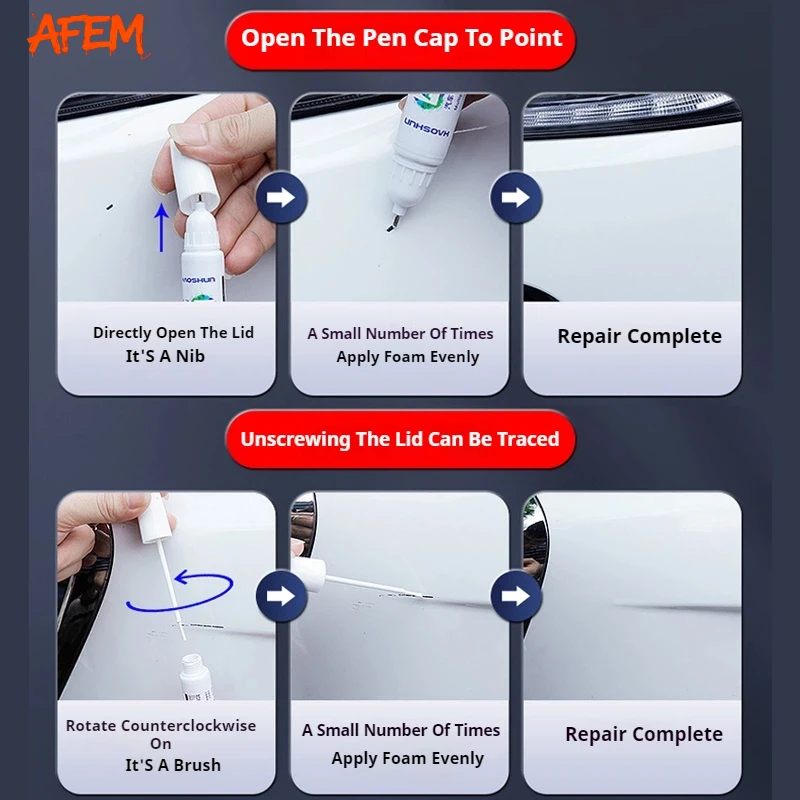 Car Paint Pen Scratch Repair T - đánh giá và giá Car Scratch Remover Pen
