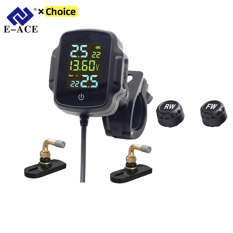 Motorbike TPMS USB Output With - đánh giá và giá Tire Pressure Monitor