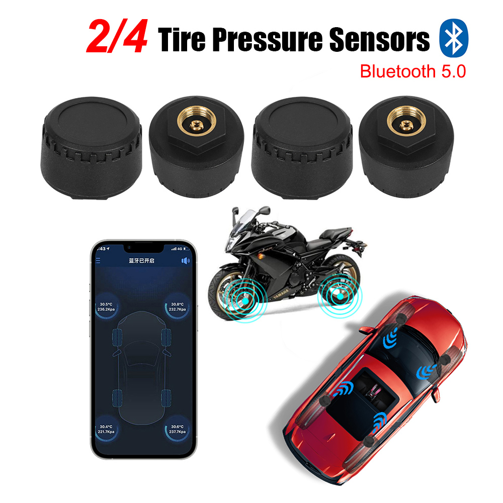 Bluetooth 5.0 Sensors Motorcyc - đánh giá và giá Tire Pressure Monitor