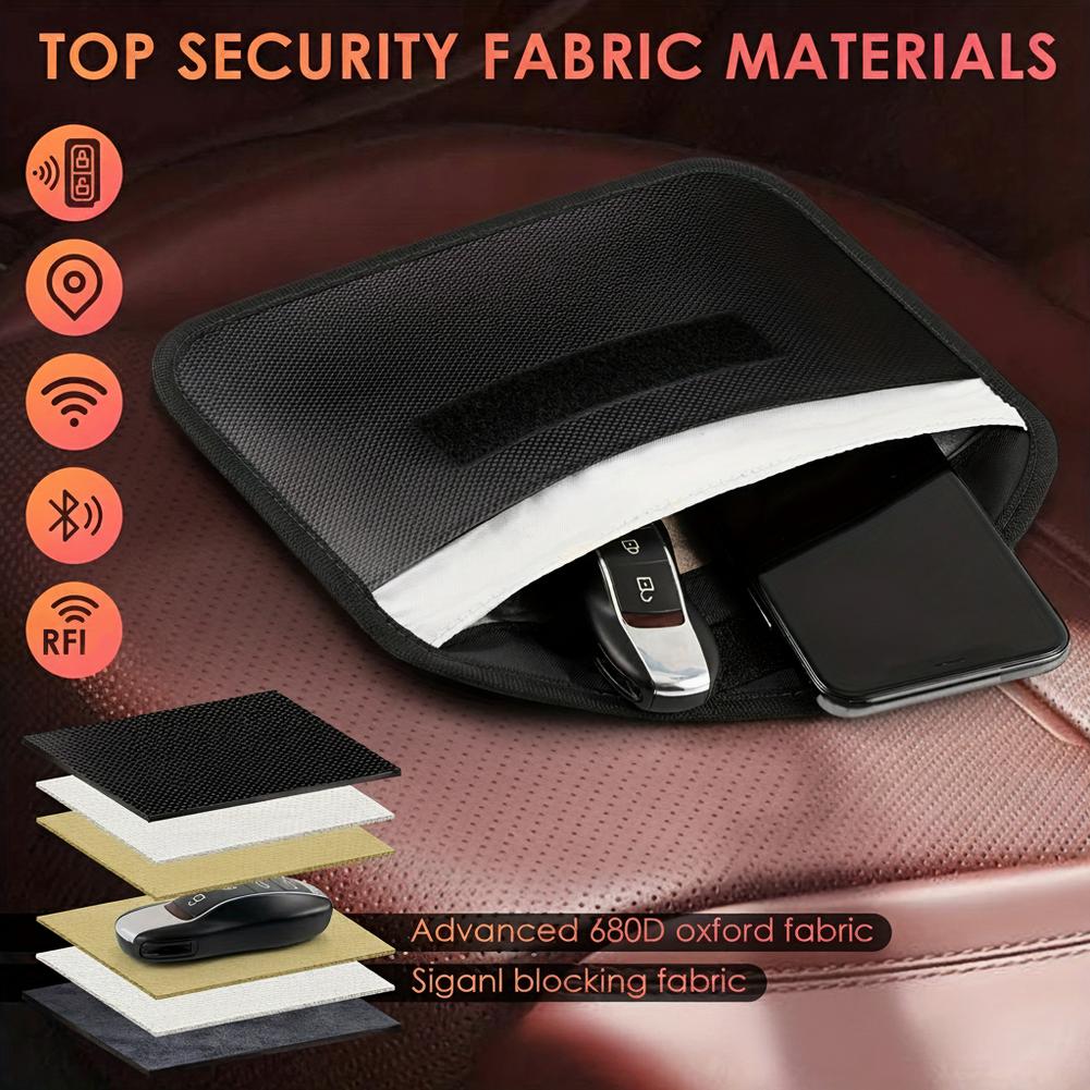 Universal Faraday Bag Car Key  - đánh giá và giá Car Key Signal Blocker