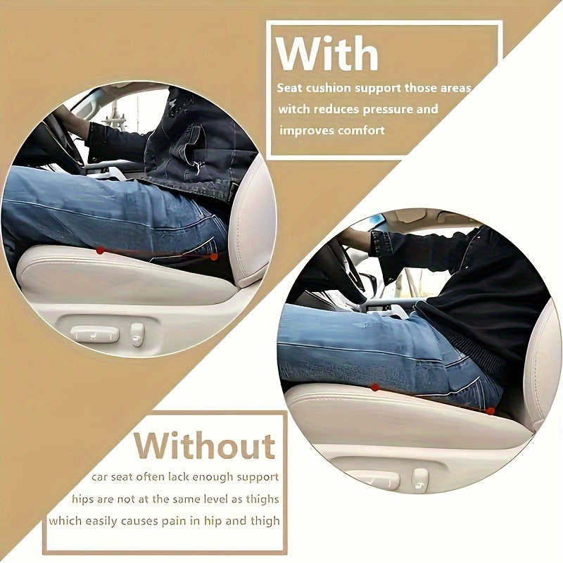 2-in-1 Car Seat Cushion Lumbar - đánh giá và giá Car Seat Cushion Memory Foam