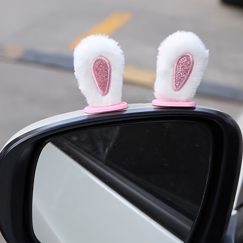 1 Pair Plush Rabbit Ears Car R - đánh giá và giá Car Accessories Useful