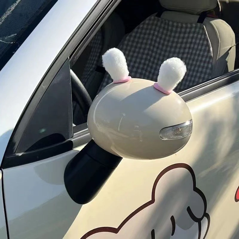 1 Pair Plush Rabbit Ears Car R - đánh giá và giá Car Accessories Useful